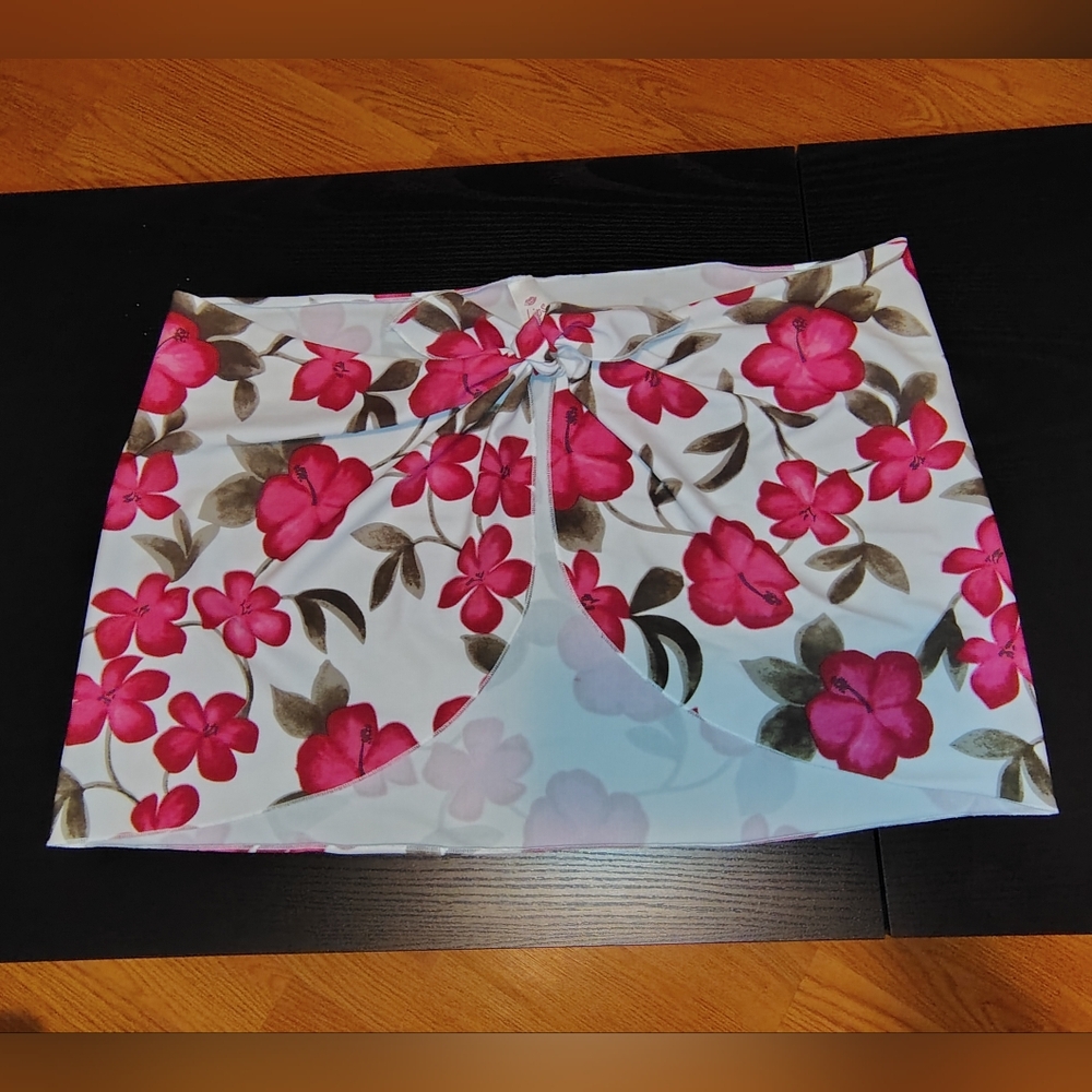Floral Sarong Cover-Up